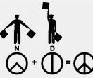 Simbolo della pace N+D