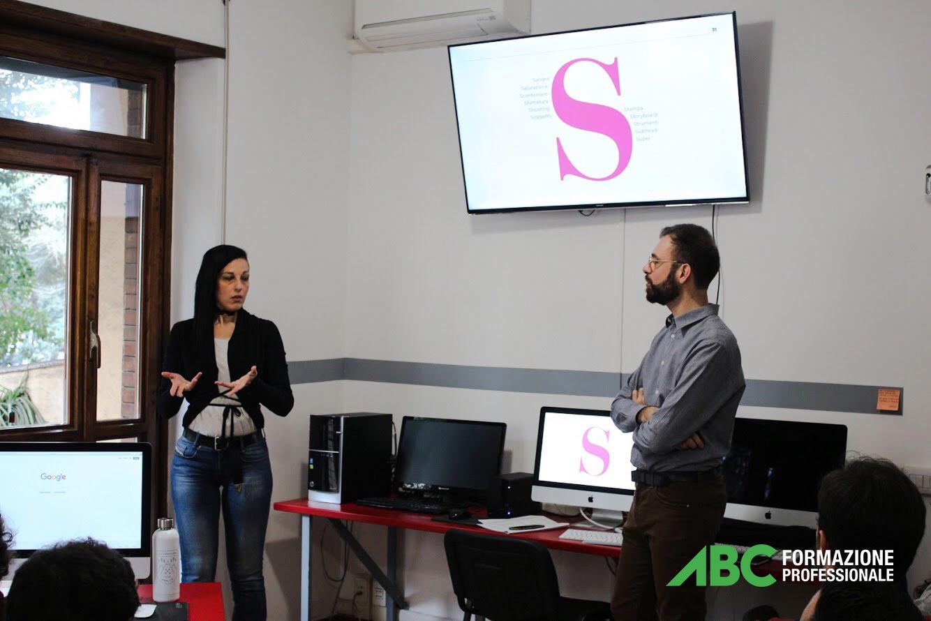 Carmelina Gioffré a lezione da ABC Formazione