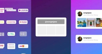 Sticker Instagram per account business: "Share Professional"
